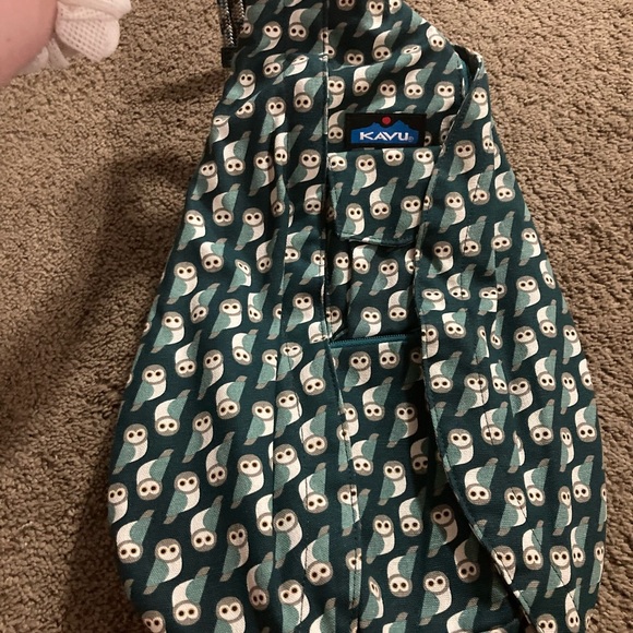 Kavu Handbags - SOLD—HTF Kavu Owlyoop Rope Bag NWT
